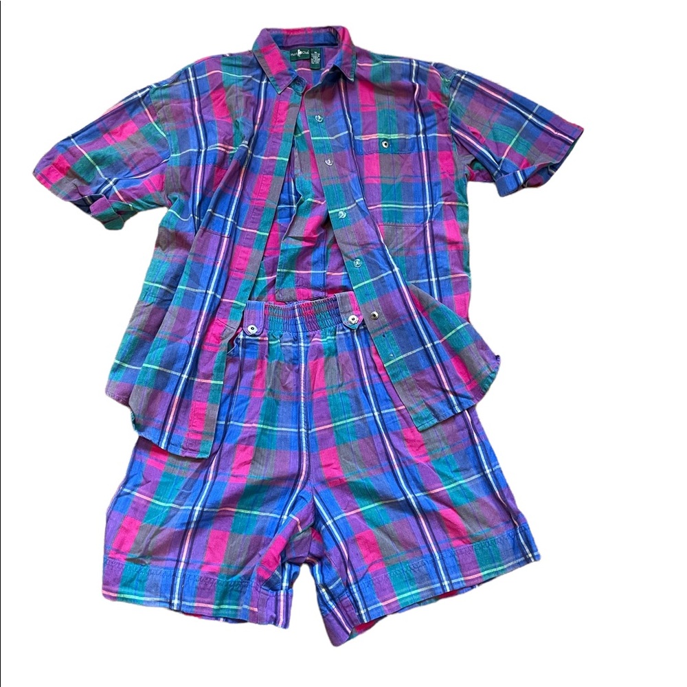 - 80-90’s Vintage Hunt Club Short 2 piece Set